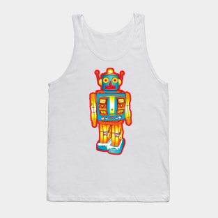 The Unimpressed Robot Tank Top